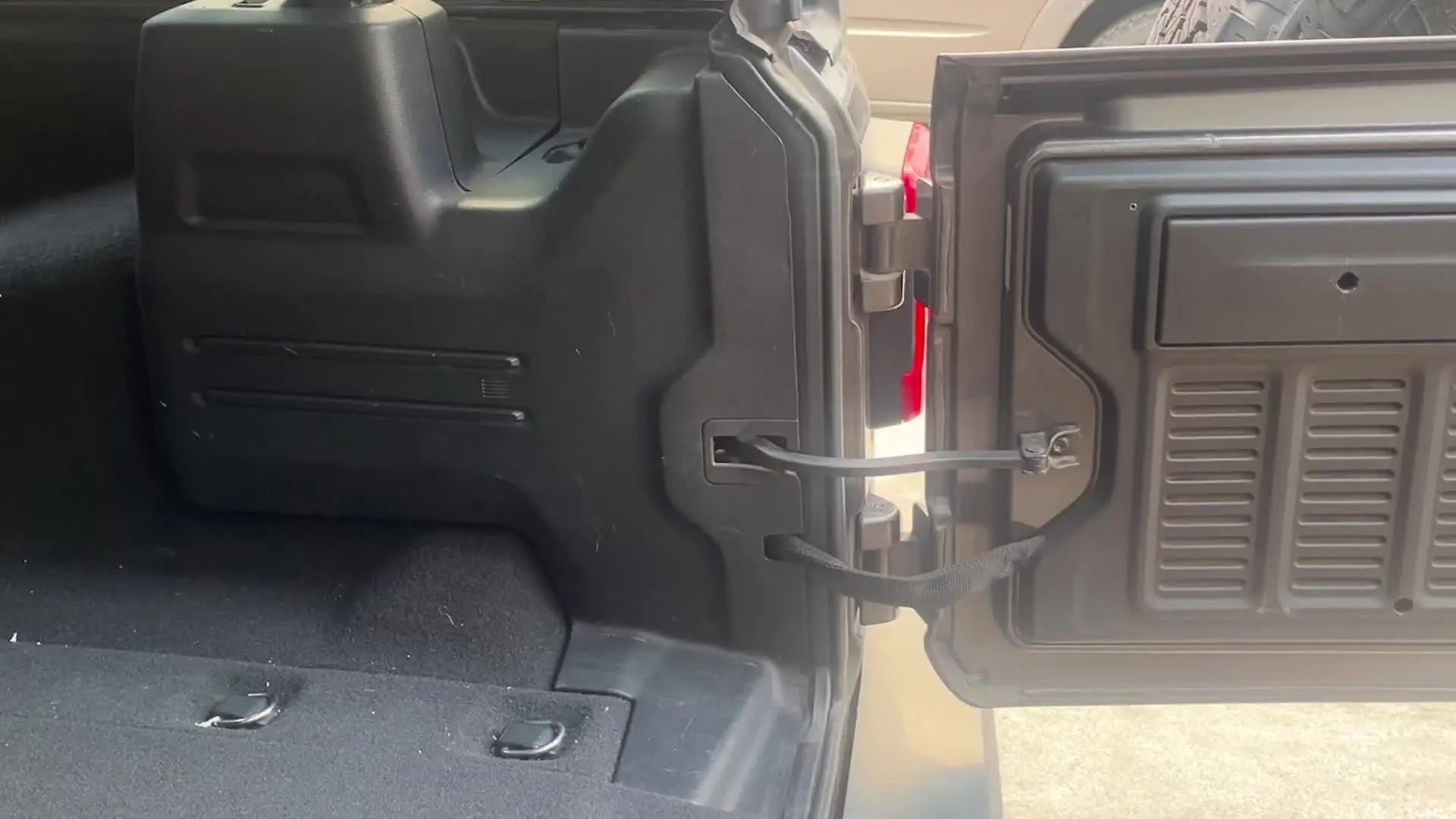 BAHAOPU автомобильные задние двери/упорный ремень задней двери подходит для Jeep Wrangler