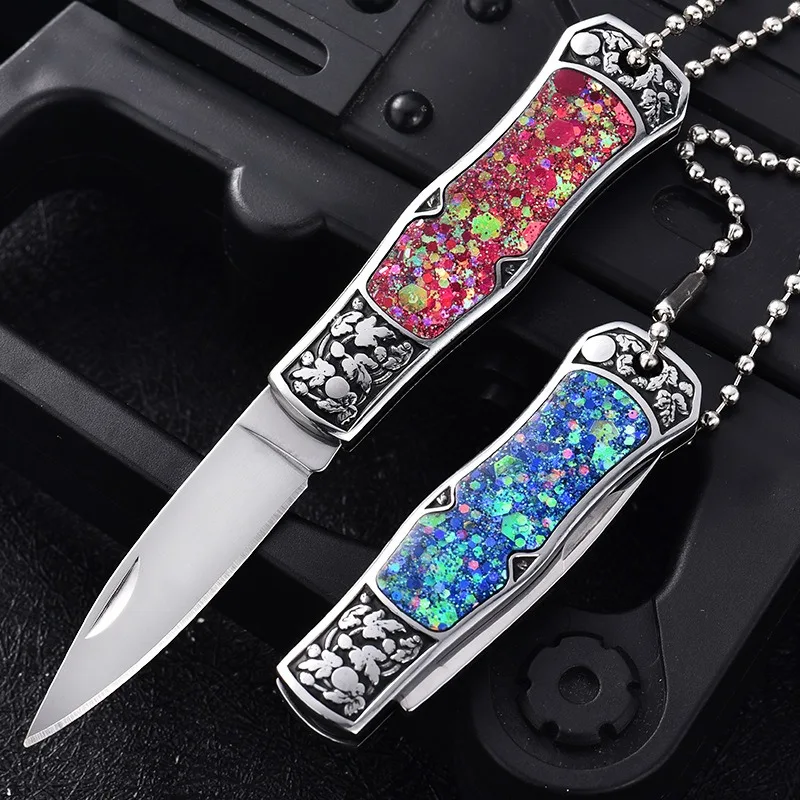 야외 전술 황야 생존 다기능 접는 칼 야외 칼 미니 키 칼 운반 포켓 나이프 - AliExpress 1420