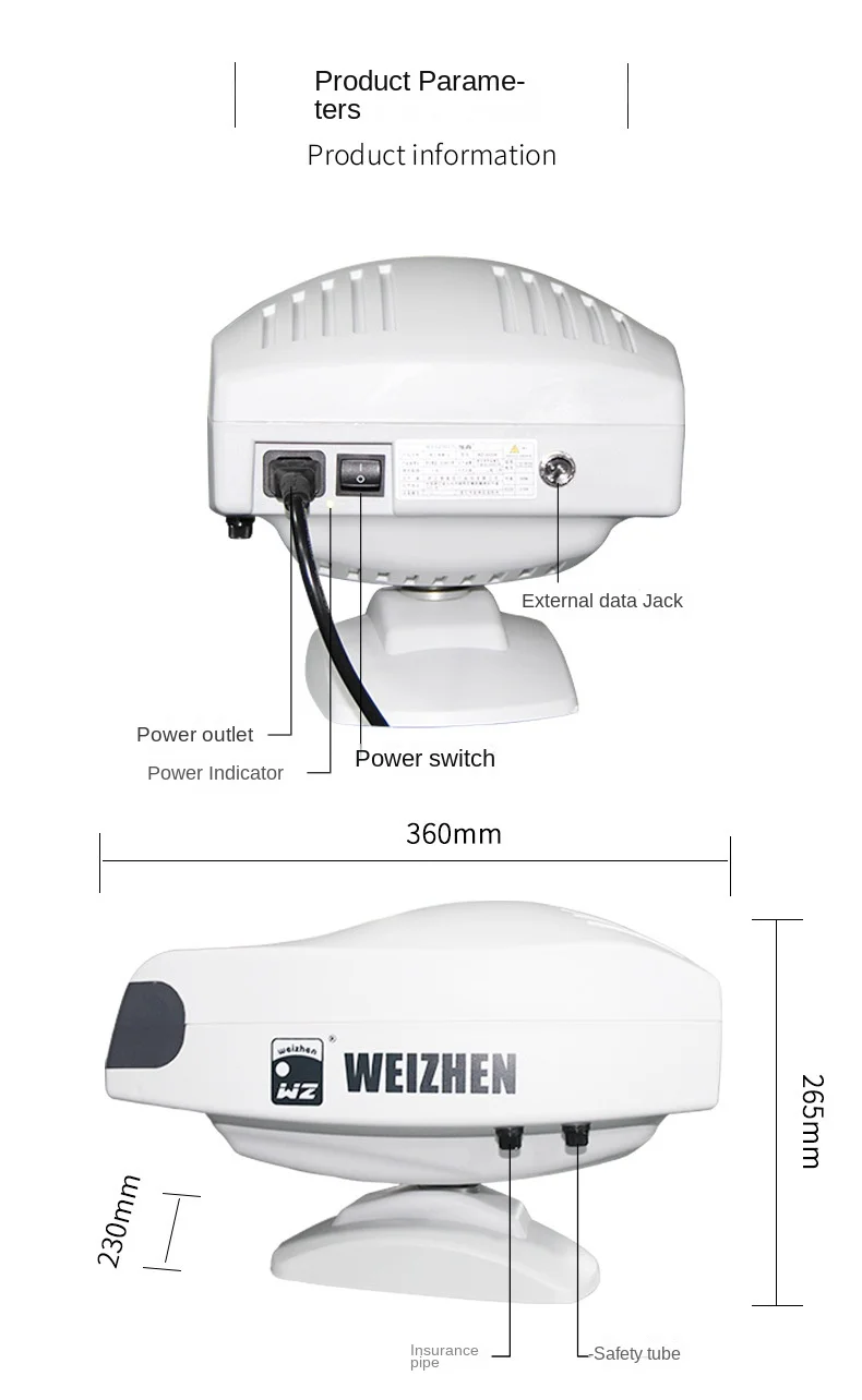 Professional Ophthalmic Equipment Vision Lcd Auto Chart Projector WZ-3000 with L