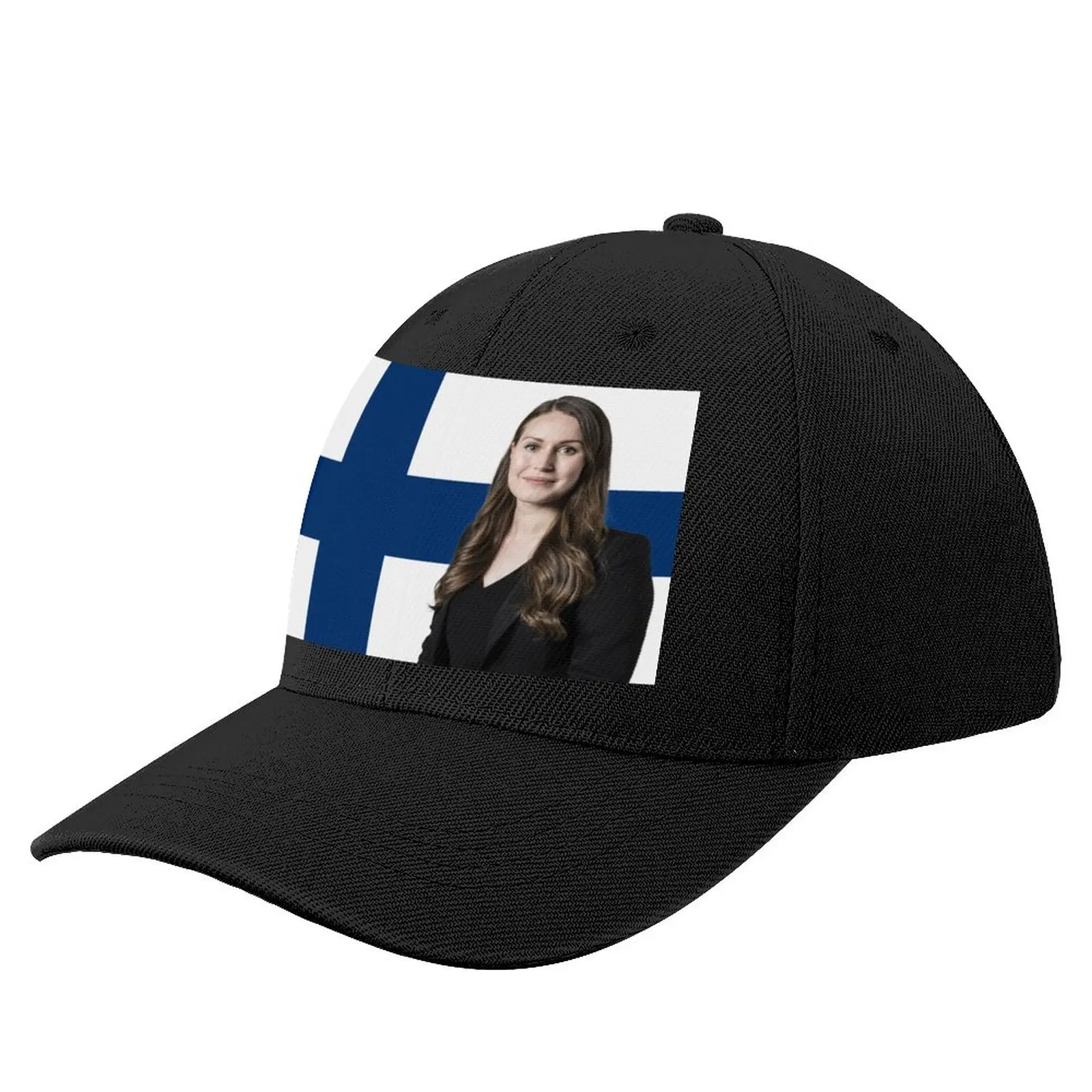 

Sanna Marin Baseball Cap Custom Cap Luxury Hat Dropshipping Woman Hat Men'S
