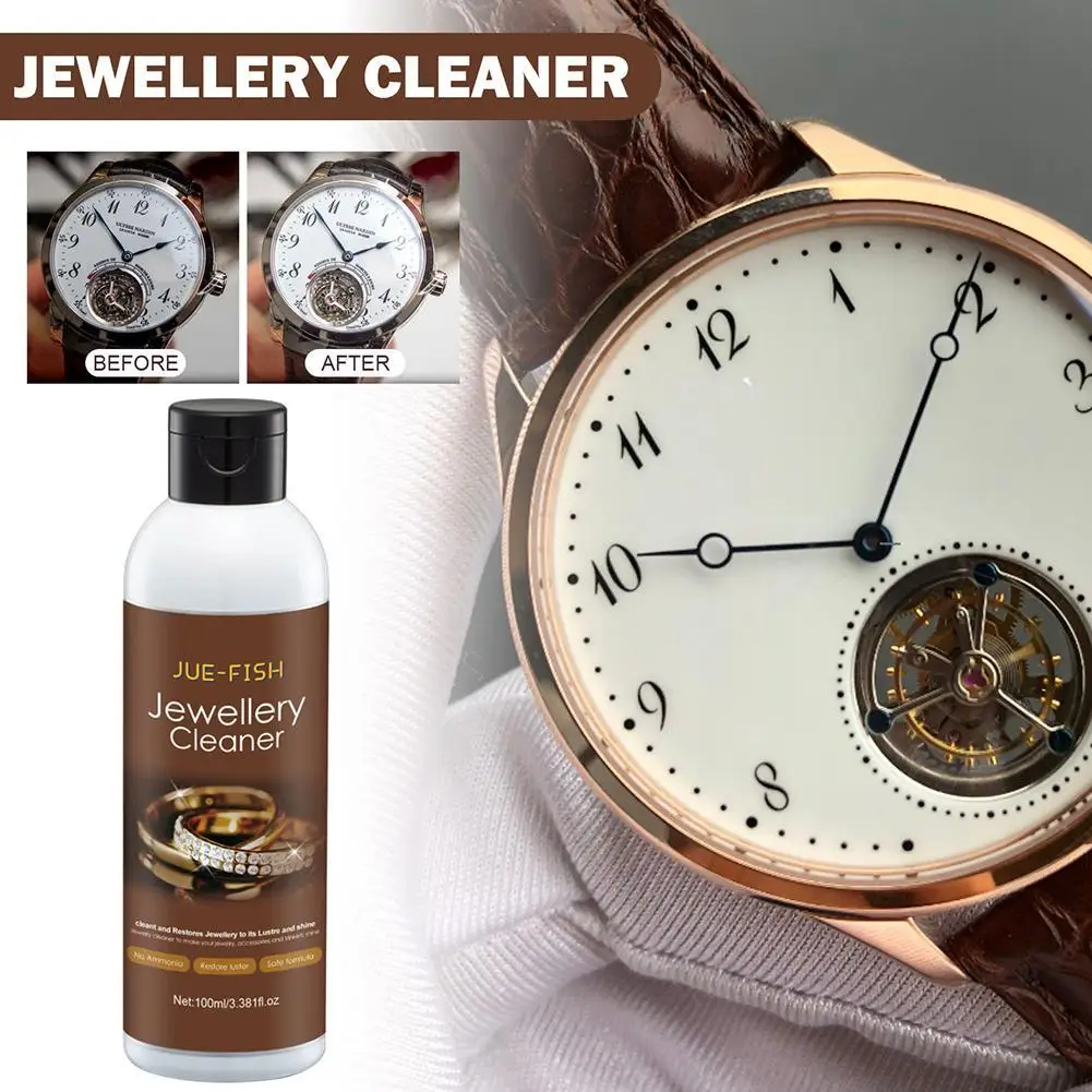 100ml Jewelry Cleaning Concentrate Ultrasonic Solution Glasses Lens Cleaner Liquid For Cleaning Dust And Fingerprint Tool D7r3 3