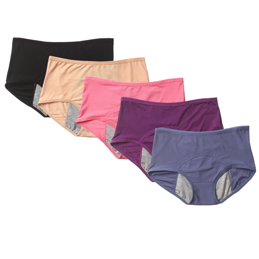 3PCS/Set Leak Proof Menstrual Panties Physiological Panty Women Underwear main image 0