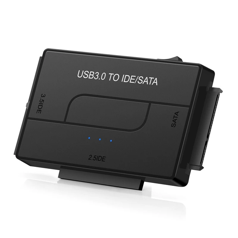 플러그 앤 플레이 LED USB 어댑터, 컴퓨터 액세서리, SATA 어댑터, USB to Sata/ide, 간단한 15.30x11.10x5.20