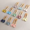 TYRY.HU 1Set Baby Silicone Fork Spoon Set Wooden Handle Children Silicone Feeding Fork Spoon Set Christmas Gift Birthday Gift 5