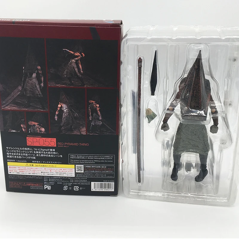 Figma-Silent Hill 2 Red Pyramid Thing Figure, Enfermeira Cabeça de