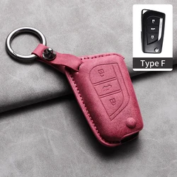 Durable Car Key Case Cover - Premium Protector Shell (Red F1)