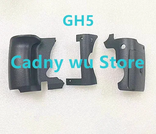 3 Pz Un Set Nuovo Originale Nuovo Per Panasonic Lumix Dc-Gh5 Gh5S Gh5 Sd Card Cover Door Grip Gomma Anteriore Sinistro Copertura Laterale Parte Rubbe