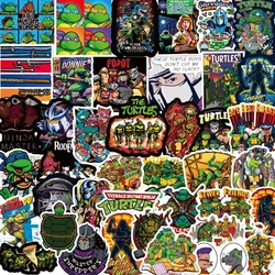 50pcs Anime Teenage Mutant Ninja Turtles Laptop Suitcase Personalized Creative Waterproof Decorative Graffiti Sticker