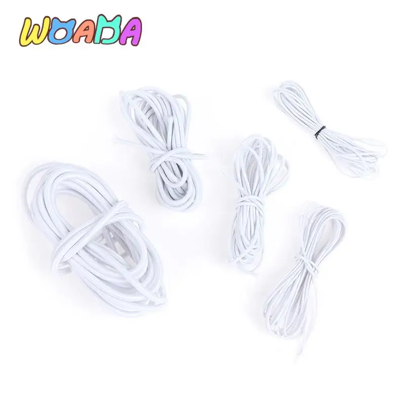 Plush doll accessories doll accessories 3Meter 1mm/1.5mm/2mm/3mm/4mm BJD Assembly Rubber band for Doll Body Assembly Tools Doll accessories