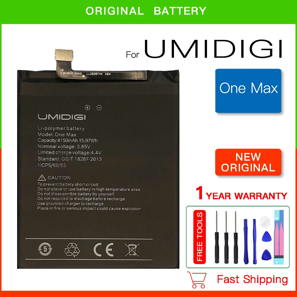 Sa1ebcd2745354615a91235570a82c77dP Original UMI Replacement Battery For UMIDIGI F2 X Z Z2 A1 A3 A5 A7 A7S A9 A11 S2 S3 S5 Pro Max Bison GT2 X10S Power 5 Batteries