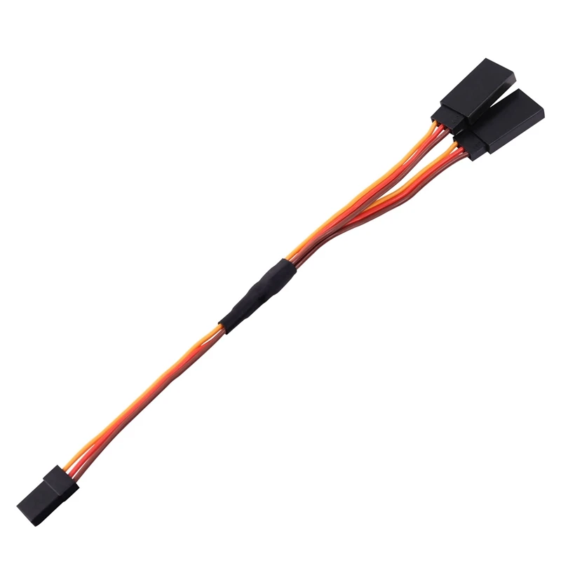 20pcs Servo Extension Cable Set - Y Type And Straight, 10cm/15cm/30cm, For Futaba, JR, RC Models