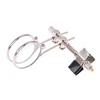 1Pc 25mm Double Lenses Magnifying Glass Stainless Steel Clip  Rotatable Mini Magnifier Diameter Monocular 4