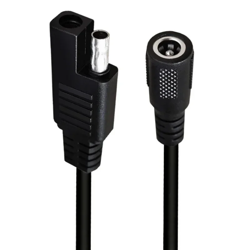 SAE to DC 5.5*2.1 Power Cord Cable For solar panels in car and motorcycle SAE to DC 5521 Power Cable Cord 5.5*2.1 Line