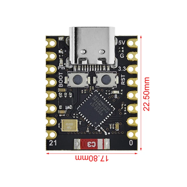 1-10 шт. ESP32-C3 макетная плата ESP32 SuperMini макетная плата ESP32 макетная плата WiFi Bluetooth для Arduino 6