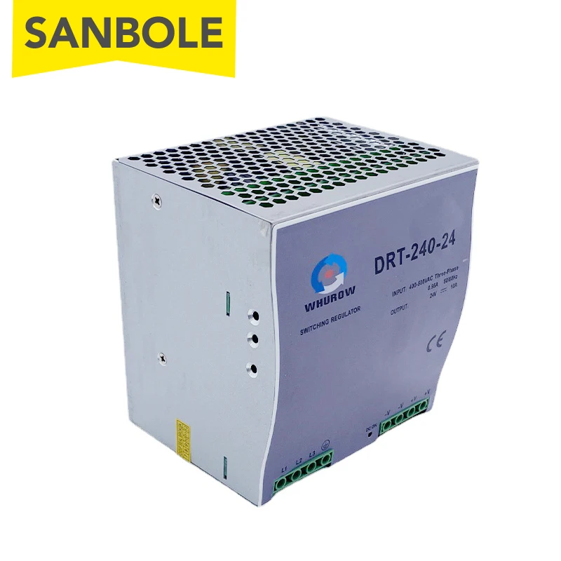 240W Power Supply 24V 10A Industrial DIN Rail SMPS Transformer Single ...