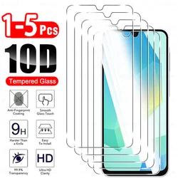 Premium 10D Tempered Glass Screen Protector Case for A37 5G (5PCS Tempered Glass)