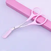 Eyebrow Trimming Scissors With Eyebrow Comb Female Beginner Tool Set Eyebrow Trimmer Eyebrow Razor Eyebrow Trimming 1