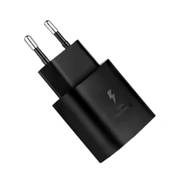 Super Fast 25W Power Adapter Charger by Samsung - Only Black Charger