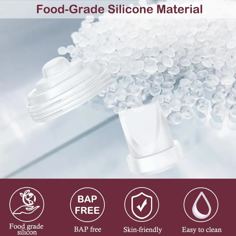 breast pump accessories silicone valves duckbill valves and diaphragm compatible with Momcozy M5 breast pump breast pump replacement for Momcozy M5 pump