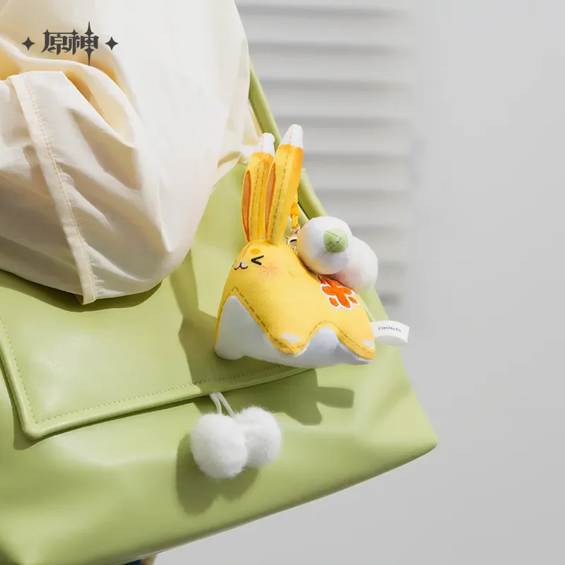 AnimeGame Genshin Impact Official Merch miHoYo Original Yaoyao Laurel flavor Plush Pendant Cosplay Cartoon accessories in stock