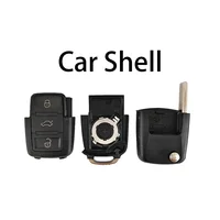 กุญแจรีโมทรถยนต์อัจฉริยะ Sunshine 1K0959753N 3BTN 434 MHZ ID48 ชิป สำหรับรถยนต์ Volkswagen VW Golf 5 Jetta Tiguan Polo พร้อมใบมีด HU66 3