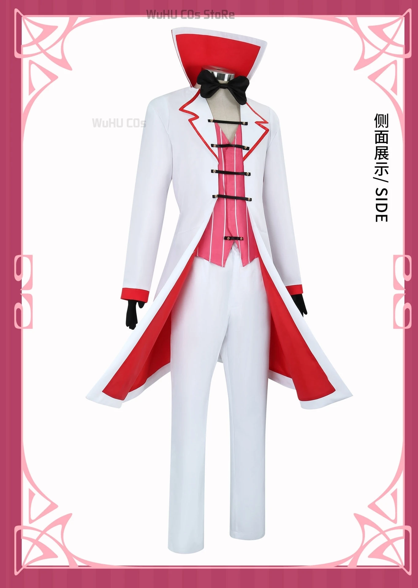 Hazbin Lucifer Cosplay Anime Hotel Morningstar Cosplay Costume Wig Daddy White Suit Devil Hell Halloween Party Adult Men Costume 62 Hazbin Lucifer Cosplay Anime Hotel Morningstar Cosplay Costume Wig Daddy White Suit Devil Hell Halloween Party Adult Men Costume 51