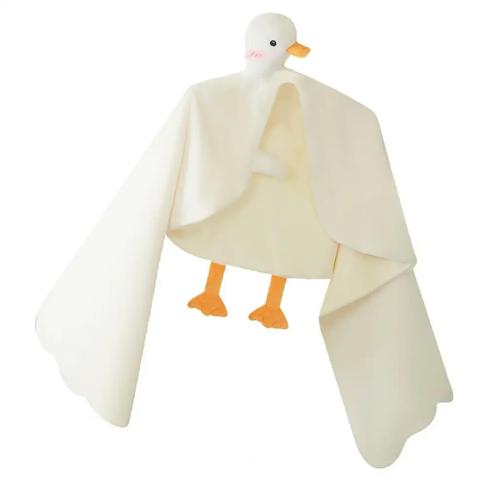 

Office Nap Blanket Adorable Cartoon Duck Blanket for Office Nap Winter Warmth Christmas Stuffer Soft Plush Wrap for Home Air
