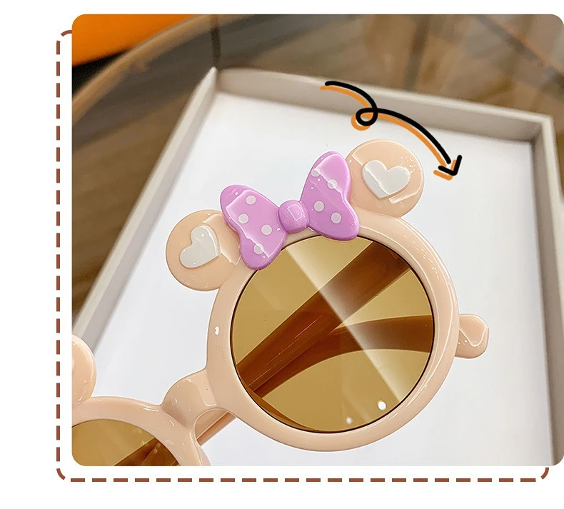 New Children Cute Cartoon UV400 Sunglasses - Uniqwear