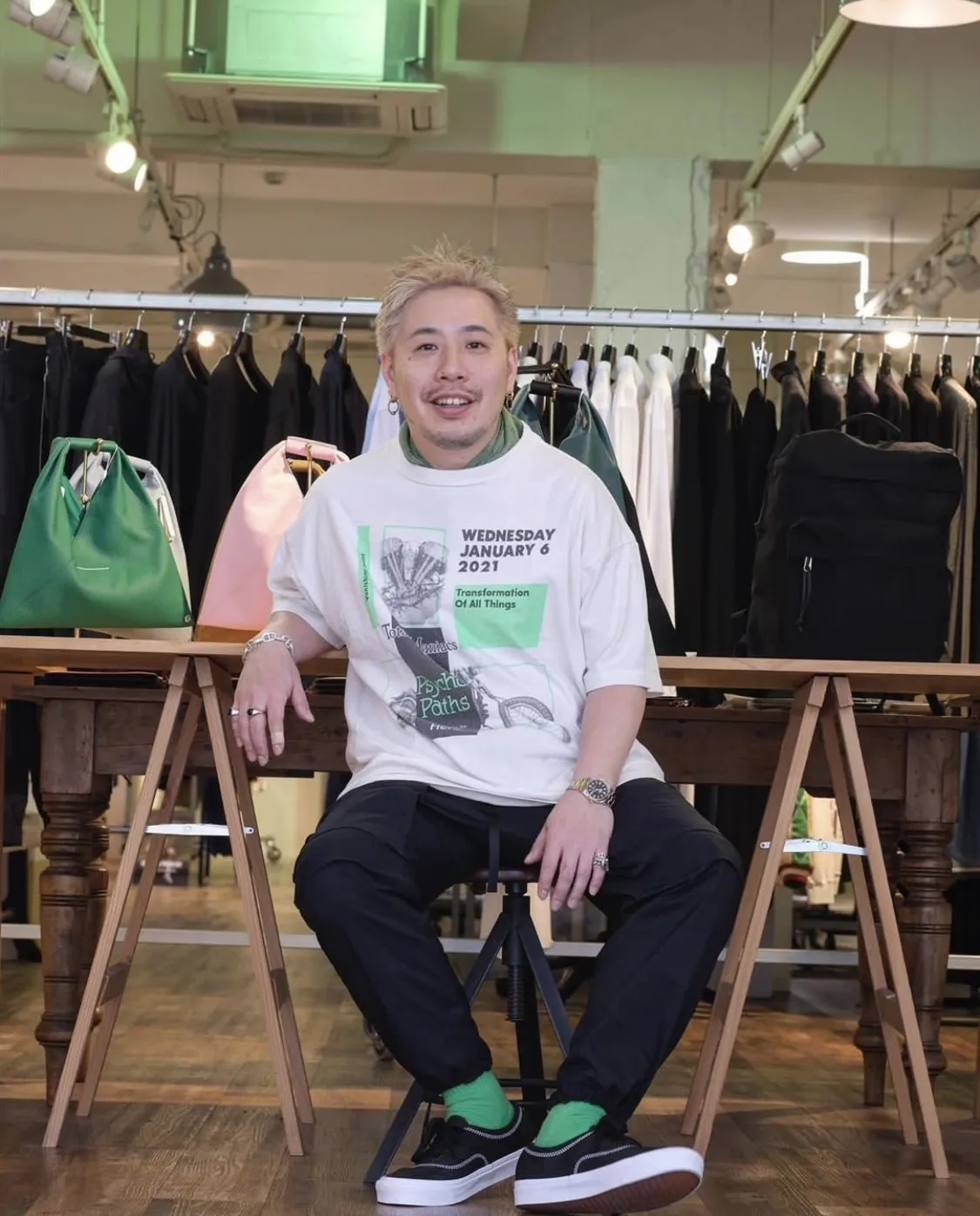 

Винтажная футболка с коротким рукавом, 2023 год