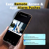 ANNKE-Caméra de vidéosurveillance pour maison intelligente, objectif pour touristes, vue large, vidéo extérieure, 4K AI, poignées humaines, ECT, 180 °, 8MP 6