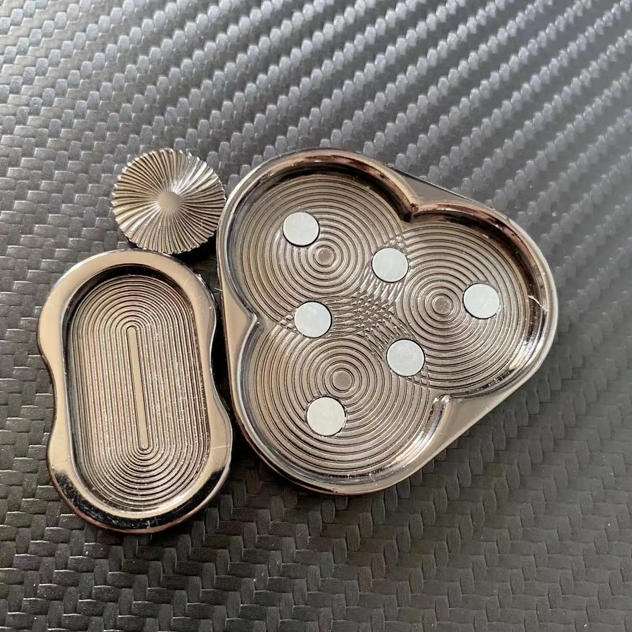 Funny Magnetic Fidget Slider Adult EDC Metal Fidget Toy ADHD Hand Spinner Autism Sensory Toys Anxiety Stress Relief Adult Gifts 6