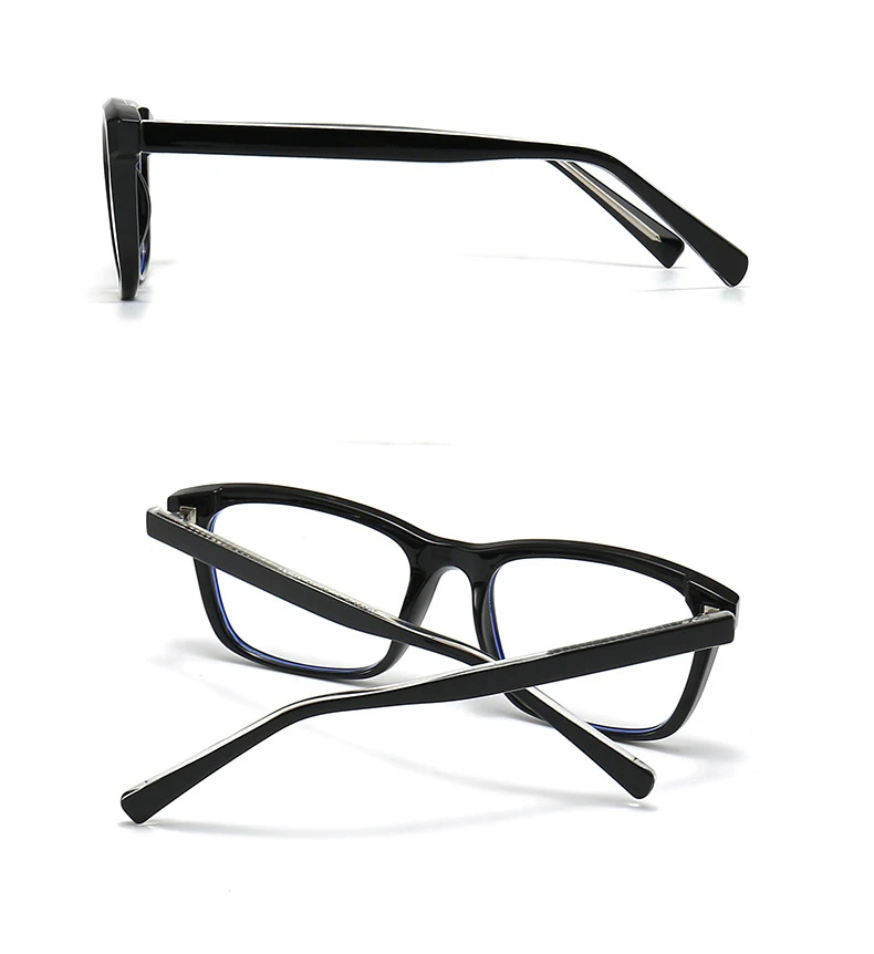 R56841 transparenter Rahmen Lesebrillen Frauen Retro bunte Brille Männer ovale presbyopische Brille diopt risch 0.5 ~ 3,5 – Detail 12
