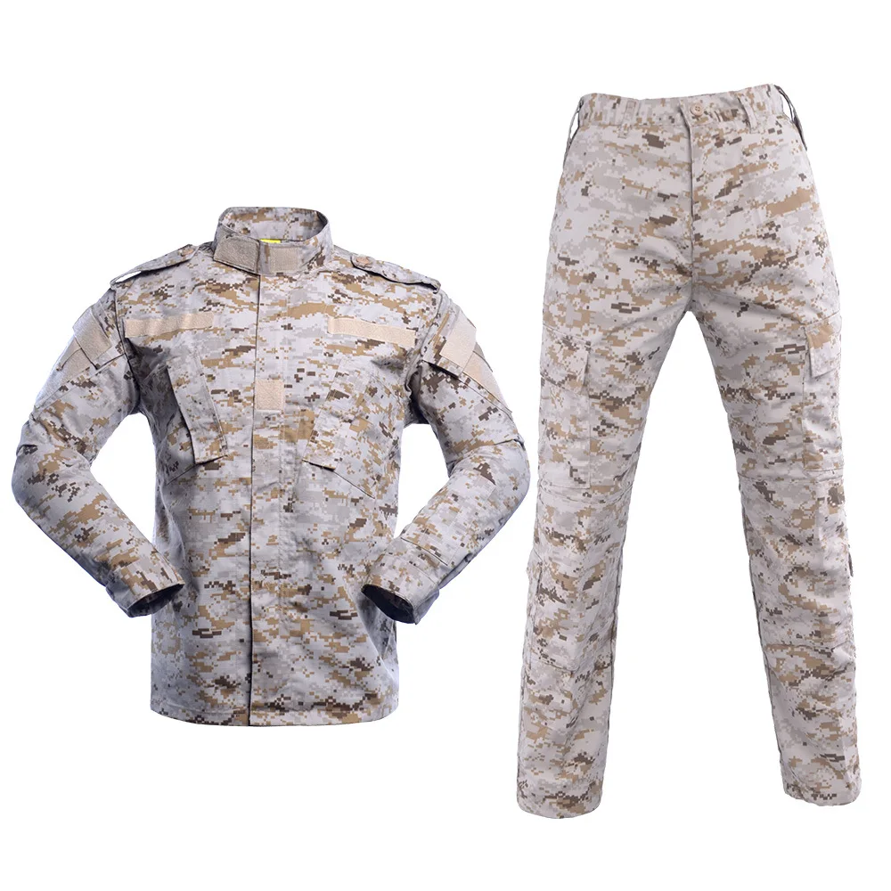 

2023 New 3 Color Grid ACU Series Military Uniform Colete Tactico Militar Suit Tactical Clothing for Men