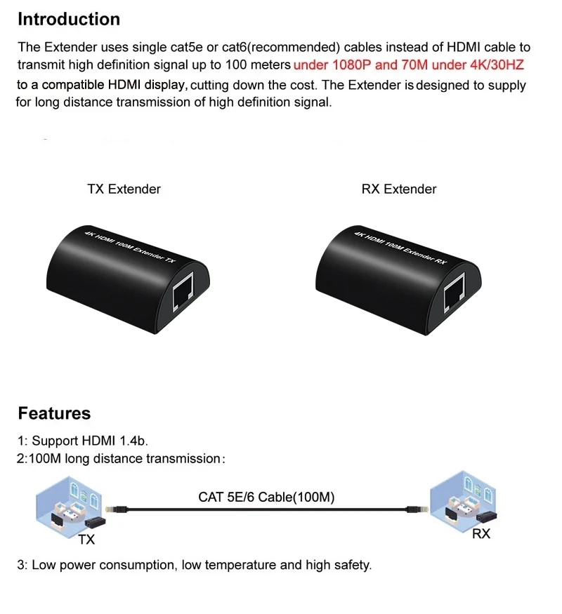 CAT5e Cat6 UTP RJ45 LAN Ʈũ ̴ ̺  4K 100M HDMI ͽٴ  , PS3 PS4 PS5 Xbox PC-tv 1080P 60m