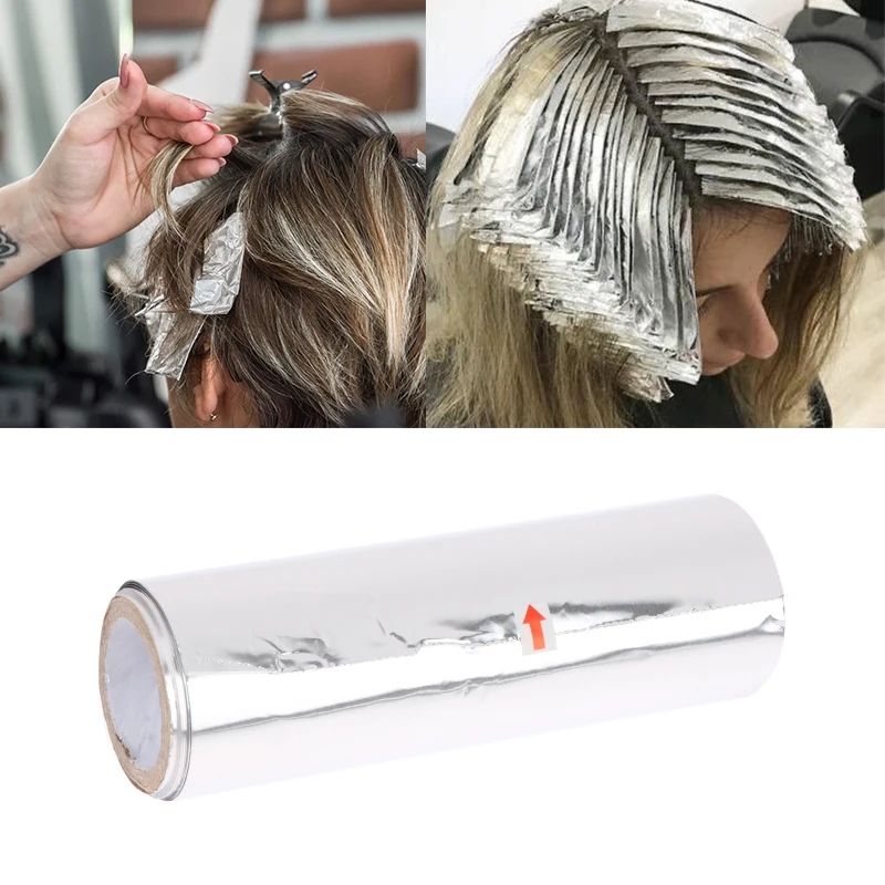 15cm*9m Salon Hair Aluminum Foil，professional Embossed Hair Foil Roll Hair  Coloring Highlighting Foils For Bleaching Hair Salon - Foil - AliExpress