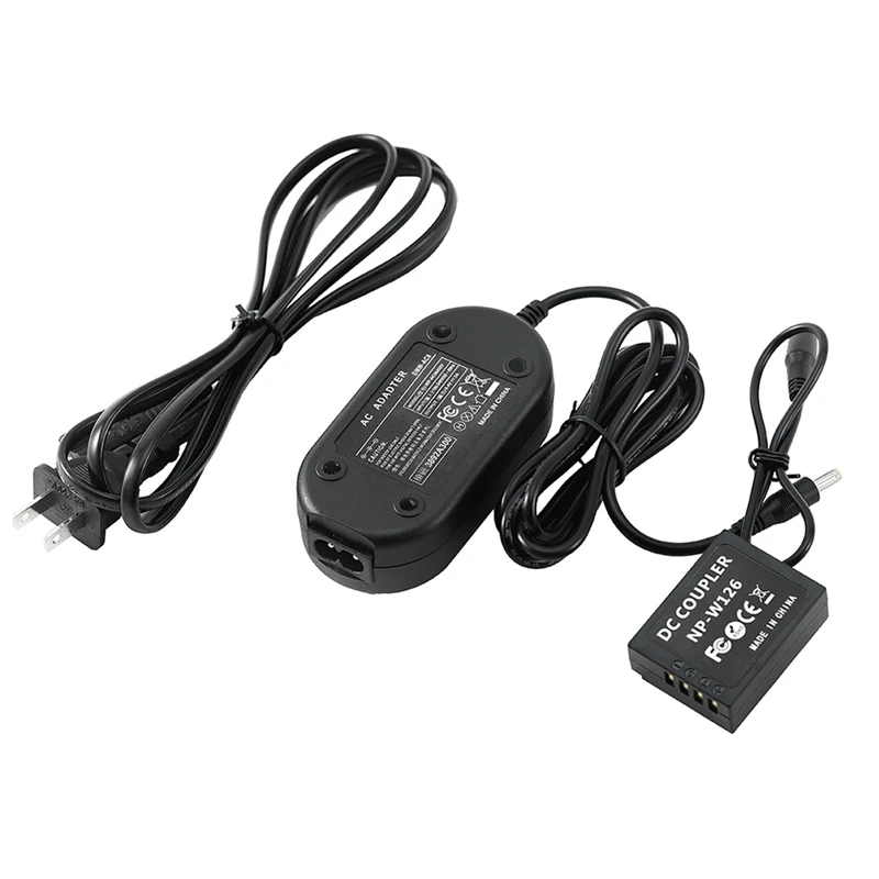 Np-W126 Accoppiatore Batteria Fittizio Per Fujifilm X-S10 Xt100 Xt200 Xh1 Xm1 X100F Xa20 Xe1 Xe2 X-Pro2 X-Pro3 Hs50Exr