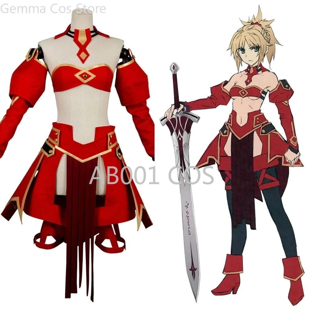 

Fate Grand Order Astolfo Costume Fate Apocrypha Saber of Red Mordred Cosplay Costume Party Halloween Customize Any Size