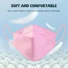 10-200pcs Mascarillas ffp2 children KN95 Face Masks 4 Layer Ply Non-wove Safe Filter Child mask 6-14 Years Kids Protective maske 2