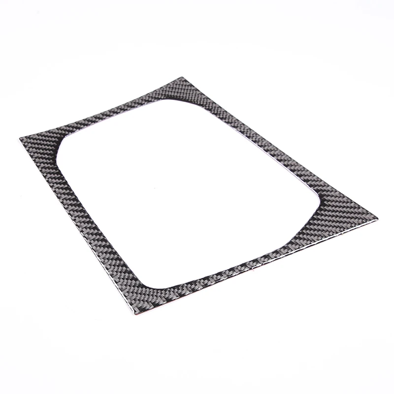 Luxury Carbon Fiber Central Control Gear Panel Frame Interior Accessory