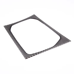 Luxury Carbon Fiber Central Control Gear Panel Frame Interior Accessory (LHD - Black - 2)