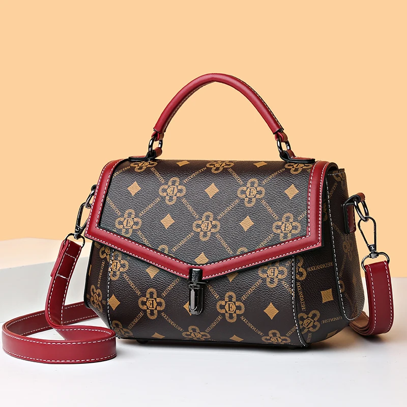 Luxury Design European and American Classic Handbag Women's Bag 2022 Trend Fashionable One Shoulder Crossbody Bag Messenger Bag