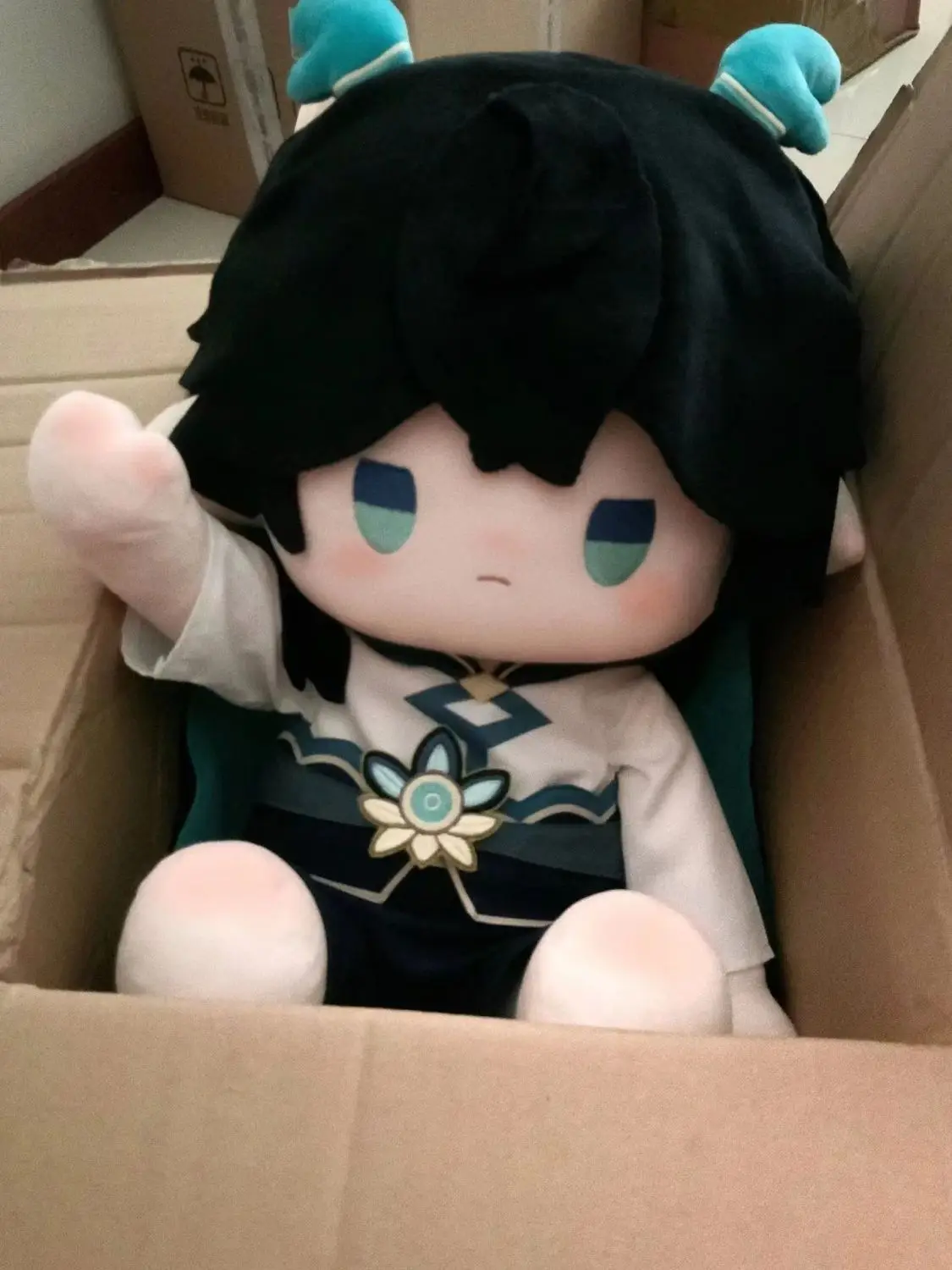 

Anime Honkai:Star Rail Imbibitor Lunae Cotton Doll Exquisite Super Cute Soft Body Cosplay Dress Up Dolls Plushie 40cm Xmas Gift