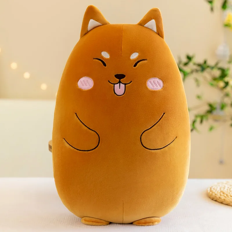 Cartoon Animated Small Animals Kawaii Short Plush Owl Koala Fox Rabbit Kitten Plush Doll Children's Birthday Christmas Gift 3