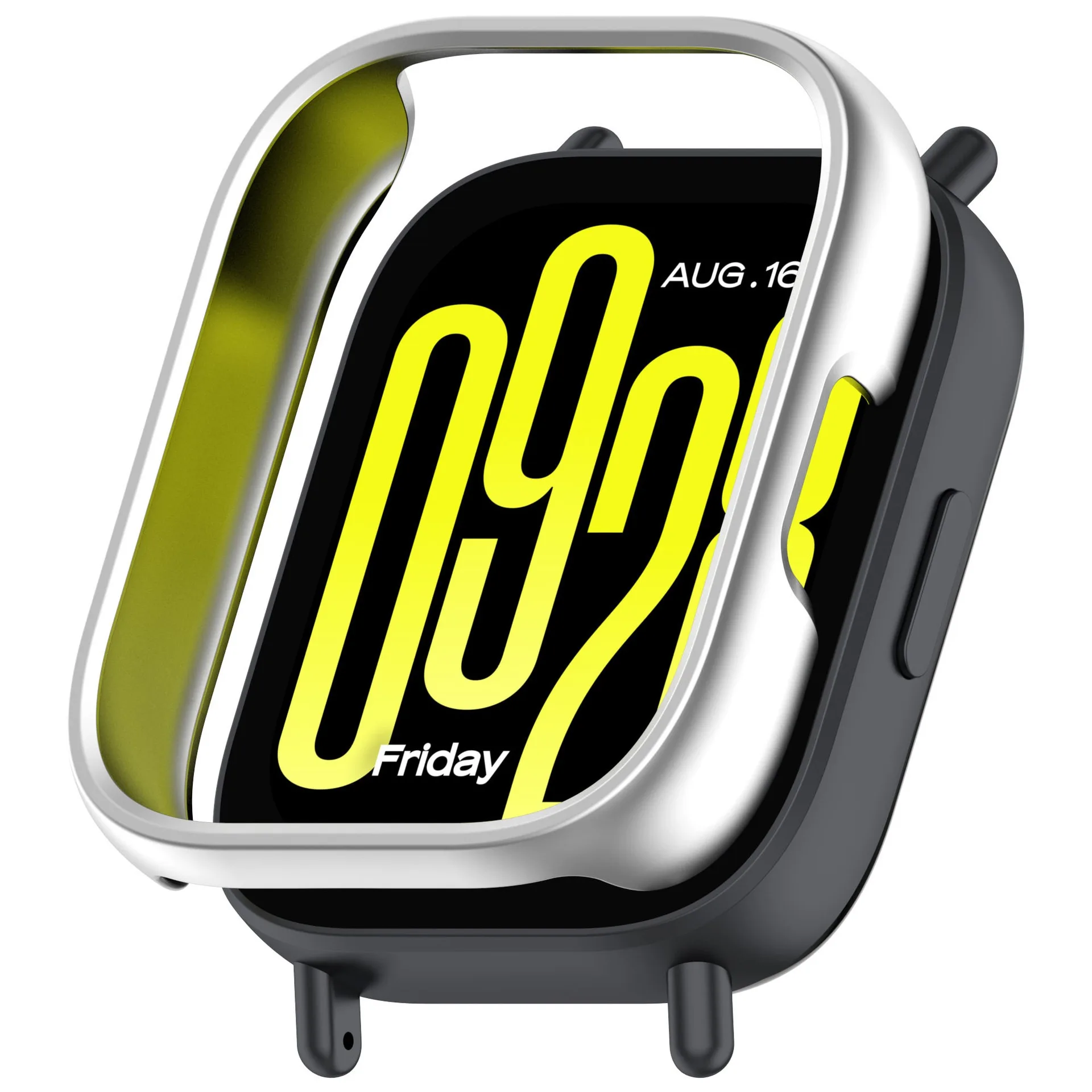 Durable Protective Silicone Case for Smart Watches - Bumper Cover and Strap Accessories