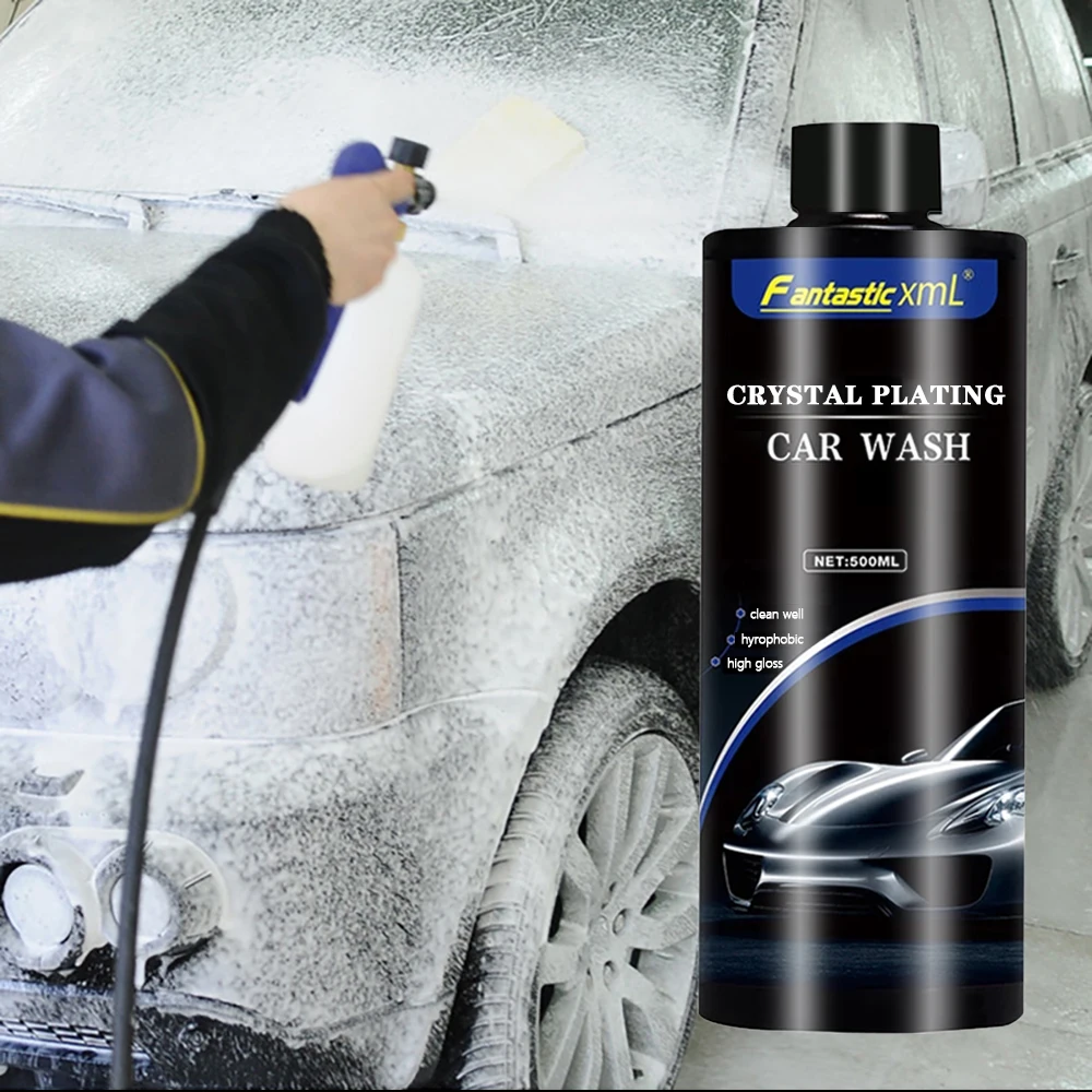 High Glossy SiO2 Protection Car Wash Soap PH Neutral Foam Wash Shampoo with  Wax Powerful Cleaning Car Washing Supplies - AliExpress