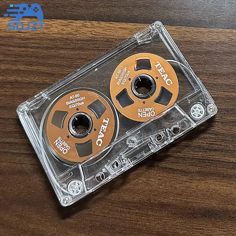 DIY Homemade Reel Reel Cassette Tape With Box Metal Mini Market Can Record  55 Minutes Empty Tape Blank Cassette Tape - AliExpress