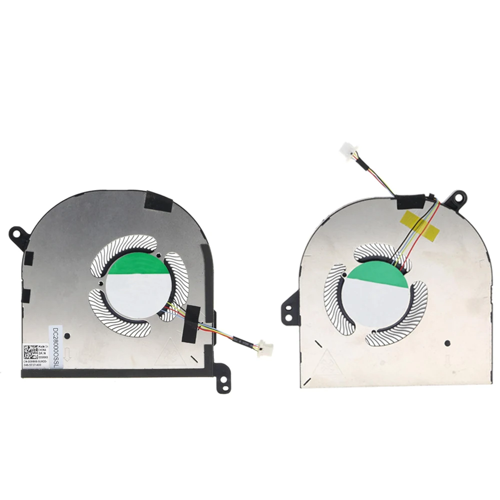 Nuova Ventola Di Raffreddamento Cpu + Gpu Per Dell Xps 15 9500 9510 Dell Precision 5550 006 Rk6