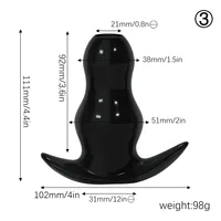 Weiche Silikon Hohl Buttplug Speculum Expander Vagina Butt Plugs Erwachsene Sex Spielzeug Für Frau Männer Anal Dilatation Plug Sex Produkte 4