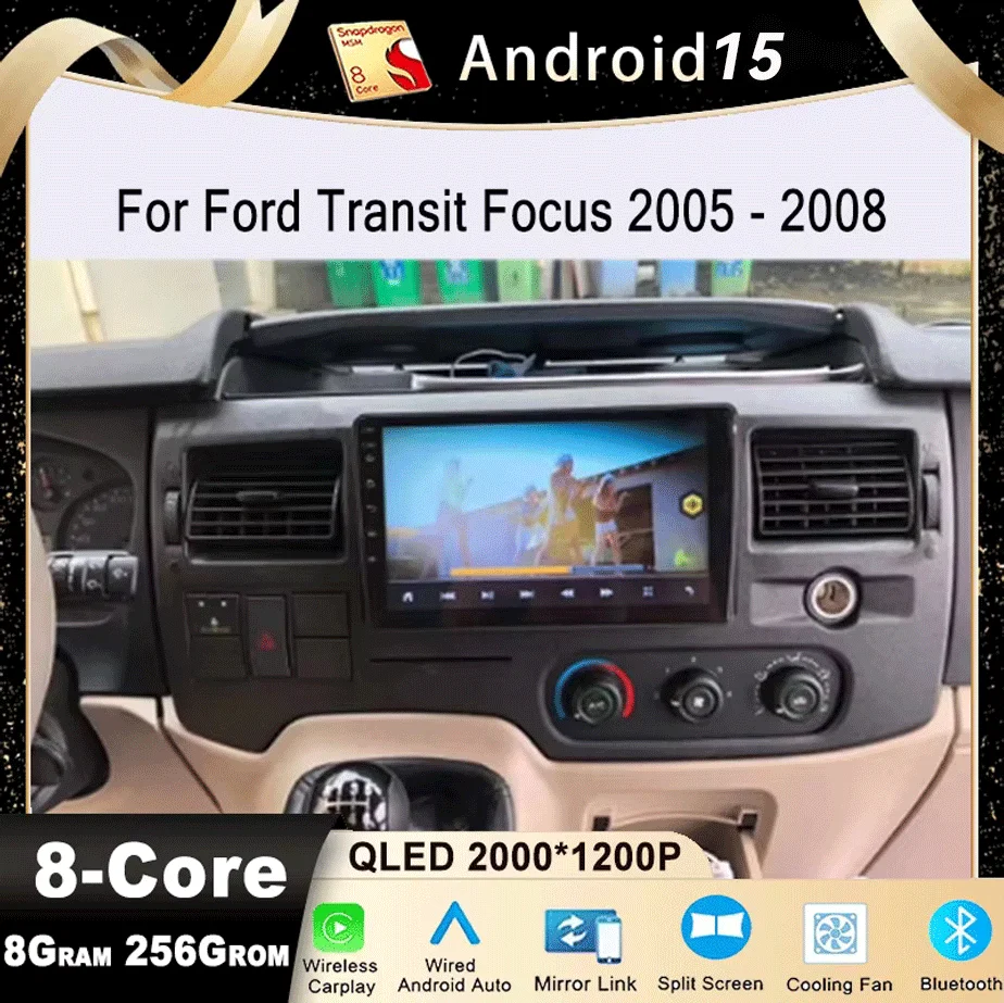 DAB 64G ANDROID 15 Autoradio Carplay GPS Navigation für VW Polo 6R 6C