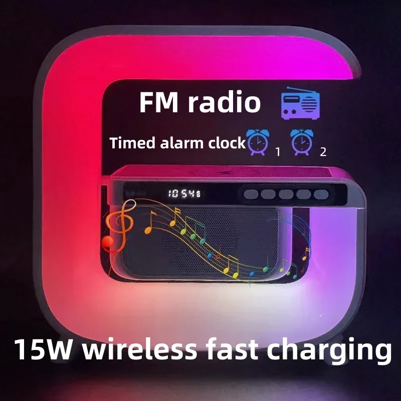 شحن لاسلكي كبير G متعدد الوظائف مكبر صوت بلوتوث ،...